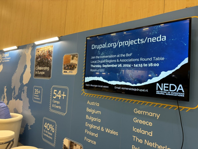 drupalcon stand NEDA