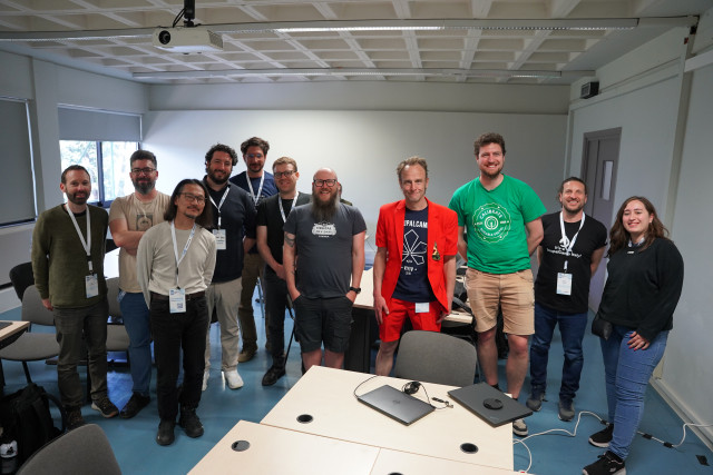 group photo BoF Drupal dev Days Athens 2026