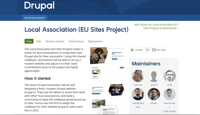 project page